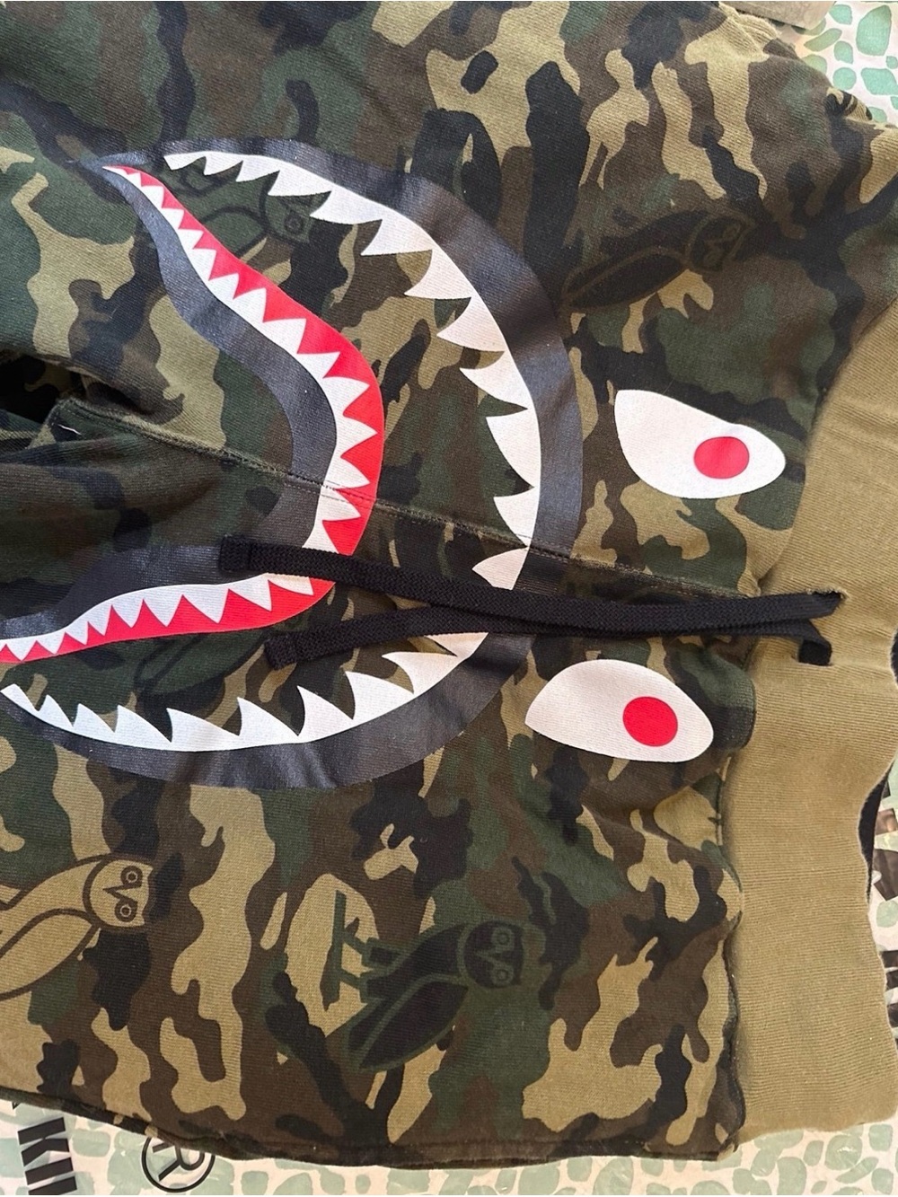BAPE X OVO small sweat pants